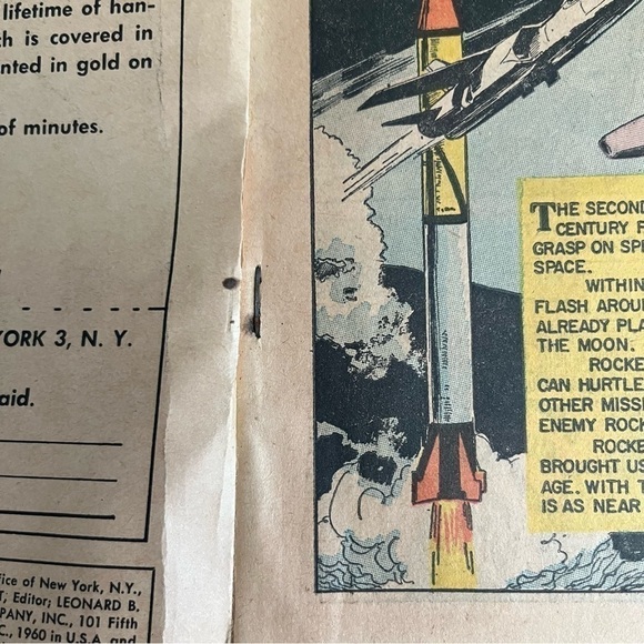 1960 ROCKETS JETS AND MISSILES COMICS CLASSICS
ILLUSTRATRATED - Picture 16 of 16